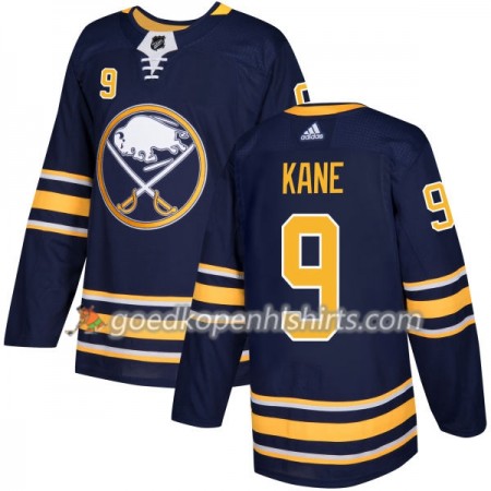 Buffalo Sabres Evander Kane 9 Adidas 2017-2018 Navy Blauw Authentic Shirt - Mannen